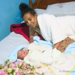 17- a mother and her newborn son