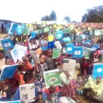 20- students with new textbooks
