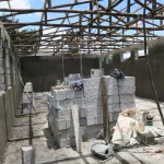 6- cantine walls cement coated
