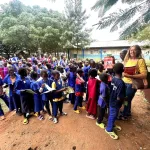 1 demeka primary school textbook distribution