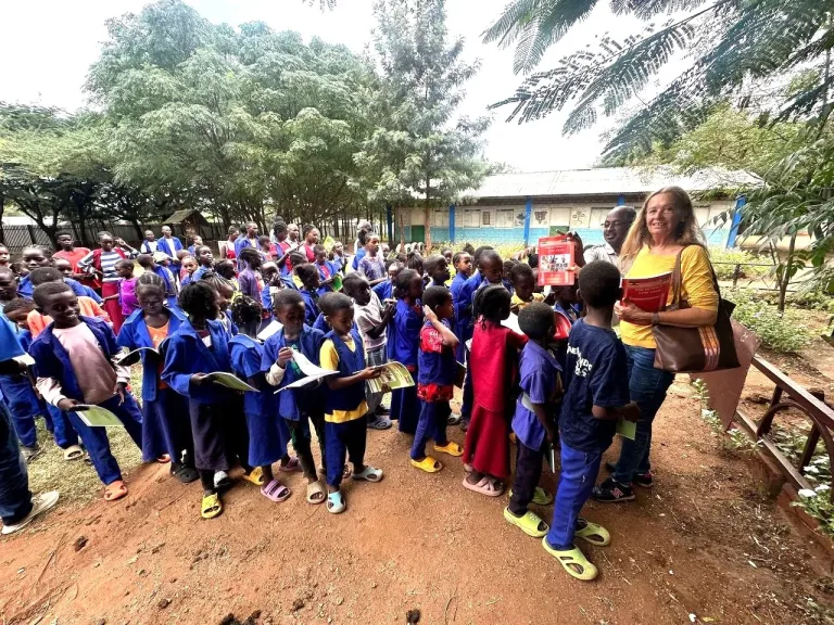 1 demeka primary school textbook distribution