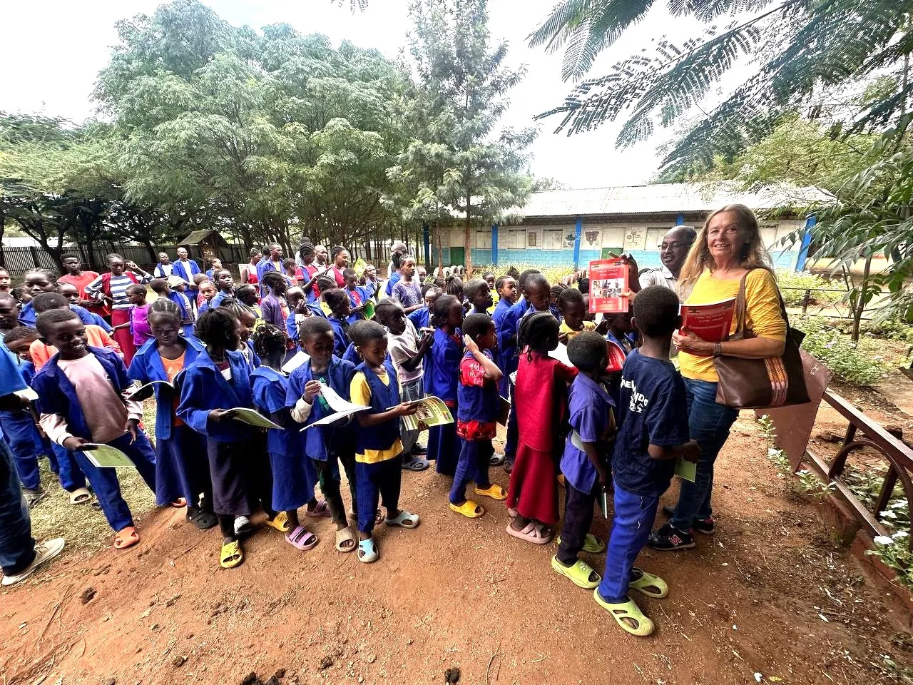 1 demeka primary school textbook distribution