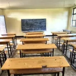 2 new classroom and student desks