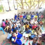 4 demeka kg students in class before new block
