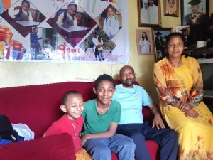5 our student and his family