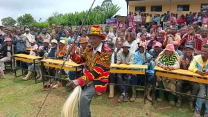Inauguration du nouveau bâtiment scolaire de Tulla 20 traditional dancer